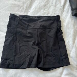 Outdoor Voices Black Biker Shorts